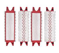 Lot de 4 serpillères de rechange en microfibre pour balai à franges UltraMax Easy Wring Flat Spin Mop