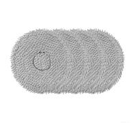 Lot de 4 serpillères de rechange en microfibre pour DJI pour ROMO S, ROMO A, ROMO P, robot, systèmes de nettoyage pour la maison et le bureau
