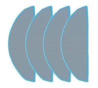 Lot de 4 serpillères de rechange en microfibre pour Roomba 105 Combo/Combo Essential/Combo 2 Essential Robot + station de chargement AutoEmpty (4)