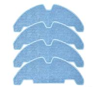 Lot de 4 serpillères de rechange lavables et réutilisables compatibles avec LEFANT M330 Pro, M310 Ultra et pour aspirateur robot OKP L6A, pièces de rechange pour entretien du sol domestique