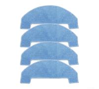 Lot de 4 serpillères de rechange lavables et réutilisables, en microfibre, pour Ultenic T20Pro/Honor S3/S3 Plus/R3/R3 Plus