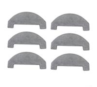Lot de 4 serpillères de rechange pour aspirateur robot Q8 Max Q8 - Chiffons en microfibre lavables pour Ultenic D10 pour Lubluelu L15, pour trouver E10 pour Mova E10 E20 - Accessoires d'entretien du