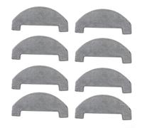 Lot de 4 serpillères de rechange pour aspirateur robot Q8 Max Q8 - Chiffons en microfibre lavables pour Ultenic D10 pour Lubluelu L15, pour trouver E10 pour Mova E10 et E20 - Accessoires d'entretien