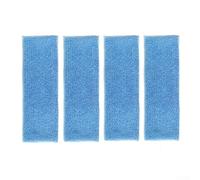 Lot de 4 serpillères de rechange pour aspirateurs P11, P11 pour combo, P10, P10 Pro, U1 - Doux et absorbant