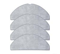 Lot de 4 serpillères de rechange pour aspirateurs Roborock, compatibles avec Q7 M5 M5+, Q7 TF TF+, Q7, L5, L5+, Q7B, Q7T +