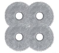 Lot de 4 serpillères de rechange pour Conga 9990 10090 AI Spin For Revolution Ultra Power en microfibre pour nettoyage des sols ménagers 4/10/20 pièces