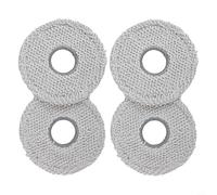 Lot de 4 serpillères de rechange pour Deebot pour X1 Turbo avec tampons de nettoyage lavables, compatibles avec X1e X2 pour modèles T20