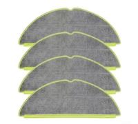 Lot de 4 serpillères de rechange pour Roomba 205, DustCompactor et Combo Robot, tampons de nettoyage lavables en microfibre pour maintenir la propreté du sol