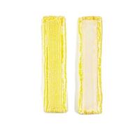 Lot de 4 Serpillères en Microfibre Compatible avec Kärcher WV2 WV5 WV6 Plus Premium Chiffons de Nettoyage Rechange pour Nettoyeur Vitre Kärcher Lavette Réutilisable pour Aspirateur de Fenêtre Lingette