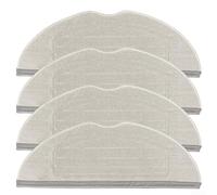 Lot de 4 serpillères en microfibre compatibles avec les aspirateurs robots Dreame pour D20 et D20-Pro Plus