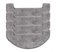 Lot de 4 serpillères en microfibre lavables et réutilisables pour aspirateur robot MOVA S800, E20, E20 Pro