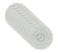 Lot de 4 serpillères en microfibre pour aspirateur robot Eureka J15 Max Ultra à vidage automatique, pièces de rechange faciles à installer (lot de 10)