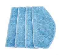 Lot de 4 serpillères en microfibre pour aspirateurs Tikom G8000 Pro et pour Honiture G20, pièces lavables qui nettoient efficacement les traces de pas, de jus et d'huile