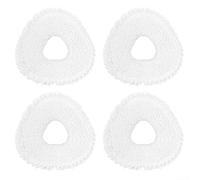 Lot de 4 serpillères en microfibre pour Narwal pour freo X10 Pro YJCC027 - Lavables et réutilisables pour aspirateur robot haute absorption nettoyage en profondeur des sols durs