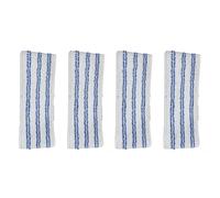 Lot de 4 serpillères en microfibre pour Polti Vaporetto Kit Vaporflexi Brush Eco Pro 3.0 Outils de nettoyage