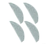 Lot de 4 serpillères lavables compatibles avec Cecotec Conga Y80 et Y80 pour Xtreme, lot de 4 chiffons en microfibre pour le nettoyage de la maison