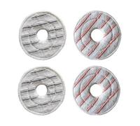 Lot De 4 Serpillères Lavables En Microfibre Compatibles Avec Les Aspirateurs Vileda Clean 161822, For Usage Sec Et Humide, Pièces Détachées Et Accessoires.