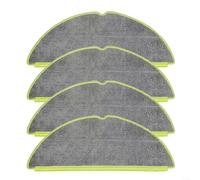 Lot de 4 serpillères lavables et réutilisables en microfibre pour Roomba 205 pour aspirateur DustCompactor Combo Robot Aspirateur Pièces de rechange Accessoires de nettoyage du sol
