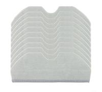 Lot de 4 serpillères lavables pour aspirateur robot Narwal (10 pièces) | Absorption d'eau supérieure ; piège la poussière et les poils d'animaux ; sans danger pour le stratifié, le bois dur