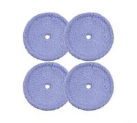 Lot de 4 serpillères lavables pour EVERYBOT Edge RS700/RS500, chiffon de rechange en microfibre pour machine de nettoyage de sol