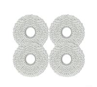 Lot de 4 serpillères lavables pour roborock Qrevo-QV 35A/QV 35S/S5V/Saros-10R/Qrevo-Slim/Qrevo-MaxV/Qrevo-Edge/Qrevo-Curv/Qrevo-S/Qrevo-Pro/Q Revo/Qrevo-Master/Qrevo-Plus