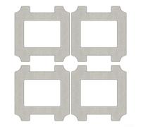 Lot de 4 serpillères lavables pour robot de nettoyage de fenêtre ECOVACS pour Deebot W2S