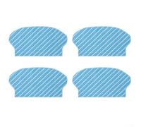 Lot de 4 serpillères pour aspirateurs robotiques modèles M6 M61 M62 M63 M64 M6 K60, tissu doux avec forte absorption et protection du sol