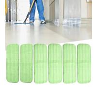Lot de 4 serpillères réutilisables en microfibre épaisse pour balai Swiffer XL, recharge lavable pour sols stratifiés et vinyle
