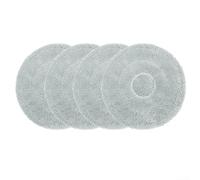 Lot de 4 serpillères réutilisables en microfibre pour aspirateur LEFANT pour aspirateur M3 pour lingettes rapides et efficaces