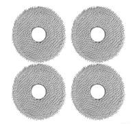 Lot de 4 serpillères réutilisables pour aspirateurs DJI ROMO S, ROMO A, ROMO P - Chiffons lavables en microfibre conçus pour le nettoyage du sol, disponibles en lots de 4 ou 10