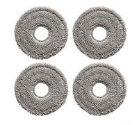 Lot de 4 serpillères réutilisables pour Dreame for L10 for Prime L10s for Gen3 for x40 Master for mova for p50 - Lot de 4 chiffons en microfibre haute absorption (B)