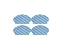 Lot de 4 serpillères réutilisables pour Ecovacs T8 N10 - Lavables et | Lavable en machine à 75 °C, design réutilisable, convient pour les séries T8/N10, haute absorption, lot de 4
