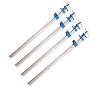 Lot de 4 serre-joints en aluminium 900 mm