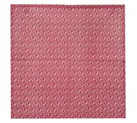 Atmosphera – Lot de 4 serviettes de table Olia – Coton 40x40 cm – Rouge