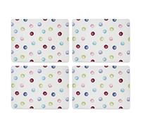 Lot de 4 Sets de Table à Pois