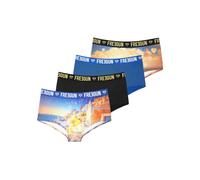 Lot de 4 shortys miss freegun noir/bleu/jaune 10/12A