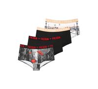 Lot de 4 shortys miss freegun noir/gris/rouge 10/12A