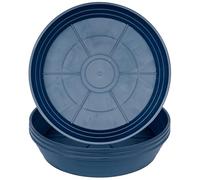 Lot de 4 soucoupes pour Plantes de 20,3 cm, 20,3 cm, 20,3 cm, 30,5 cm, 30,5 cm, 45,6 cm, 40,6 cm, 45,6 cm, 50,8 cm, 65,3 cm, 50,3 cm, 65,2 cm, Bleu