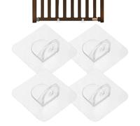 Lot de 4 stabilisateurs de parc pour bébé avec clip de fixation, pieds de sécurité pour, accessoires de salle de jeux, fournitures de stabilisation polyvalentes pour un jeu sécurisé