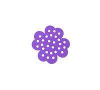 Lot de 4 stations d'arrosage flottantes de 16 cm pour tasses pour arroseur de jardin et stations d'eau pour décoration de jardin et pollinisateurs JFb751 (violet, 17 cm)