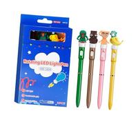 Lot de 4 stylos à bille de 0,7 mm en plastique durable pour un usage quotidien, stylo à bille lisse et délicat
