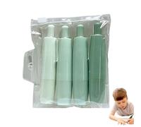 Lot de 4 stylos à colle double face, ruban correcteur et rouleau adhésif, colle sèche instantanée 2 en 1 pour travaux manuels, scrapbooking et travail de bureau, solution sans collage