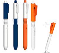 Lot de 4 stylos à eau, bleu et orange aléatoire, stylo polyvalent pour écrire et éclabousser, idéal pour les farces et les jeux, parfait pour l'école, le jardin et les loisirs