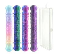 Lot de 4 stylos de rechange sous vide pour peinture diamant électrique avec trous de vis, stylo creux avec boîte de rangement pour accessoires d'art gemmes (impression 3D CGPB-3)