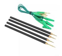 Lot de 4 stylos sondes ECU et câble de connexion 12 24 V LED BDM cadre pour voiture compatible avec les outils de brossage et d'écriture ECU KTAG FGTECH BDM100 CMD DIMSPORT AIDS