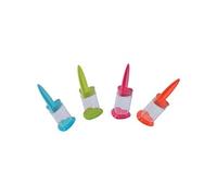 Kitchen Chef – Moules à sucette glace Polo (lot 4) 4 couleurs – Sans BPA – Avec bâtonnets