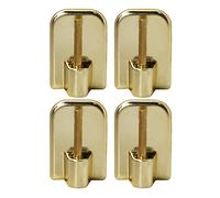 Lot de 4 supports adhésifs Or