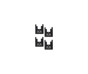 Lot de 4 supports d’outils BOSCH 18V par StealthMounts® (Noir)