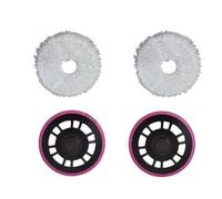 Lot de 4 supports de balai à franges compatibles avec Eureka, J15 Pro Ultra, pièces de rechange pour aspirateur robotique