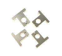 Lot de 4 supports de bloc latéral d'arbre de rail de guidage à roulement à billes linéaires, type SK8, SK10, SK12, SK16, SK20, principalement utilisés for les pièces d'imprimante 3D, les équipements d